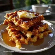 Bisquick Waffle Recipe: Shattering Crisp