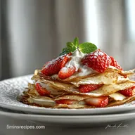Crepes for Breakfast in 30 Minutes