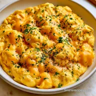 Cheesy Scrambled Eggs in 5 Minutes
