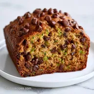 Chocolate Chip Zucchini Bread for 12 Slices