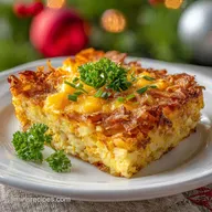 Breakfast Casserole Christmas Make-Ahead