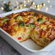 Christmas Morning Breakfast: Croissant Casserole