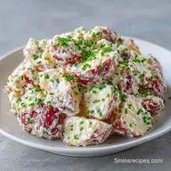 Creamy Potato Salad With Chives: 25 Min