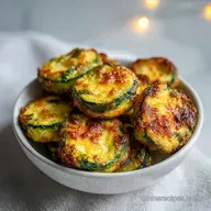 Crispy Zucchini Pizza Bites: Crunchy and Cheesy