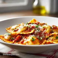 Baked Ravioli with Marinara: A 55 Minute Italian Dinner Solution