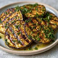Easy Grilled Eggplant Slices: Creamy