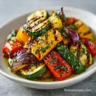 Easy Grilled Vegetable Platter for 4
