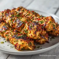 Fast Grilled Chicken Skewers in 30 Min