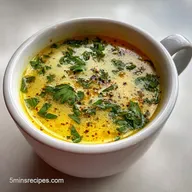 Quick and Easy Soup Recipe with Garlic and Herbs in 20 Minutes