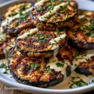 Healthy Eggplant Side Dish with Tahini
