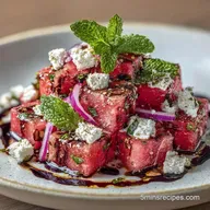 Healthy Watermelon Feta Salad for 6