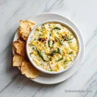 Hot Corn Dip with Green Chilies in 30 Minutes