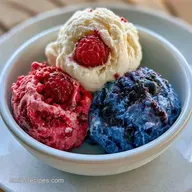 Independence Day Ice Cream: Velvety and Vibrant