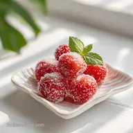 Microwave Strawberry Tanghulu: Shatter Crisp Shell