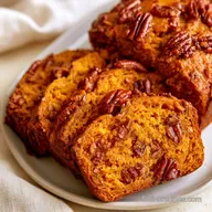 Pumpkin Bread with Pecans in 80 Minutes
