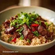 Beef and Rice Recipe in 30 Minutes