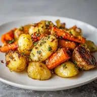 Roasted Potatoes and Carrots for 4 Servings