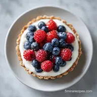 Sugar Free Berry Tart for 12 Slices