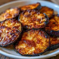 Tender Roasted Eggplant Slices in 35 Min