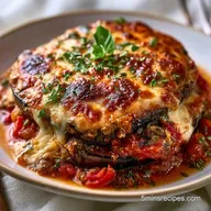 Vegetarian Eggplant Lasagna for 8 Servings