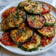 Eggplant Zucchini Gratin for 6 Servings