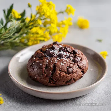 3 Ingredient Nutella Microwave Cookies: Ready in 3 Minutes Recipe Card