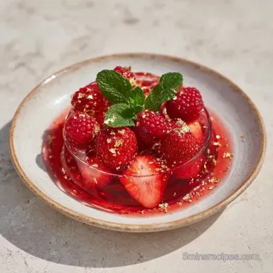 4th of July Punch for 20 Servings Recipe Card