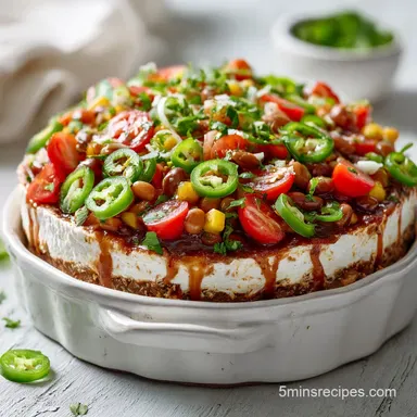 7-Layer Dip Recipe with Refried Beans and Guacamole Ready in 20 Minutes