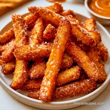 Air Fryer Apple Fries in 41 Minutes