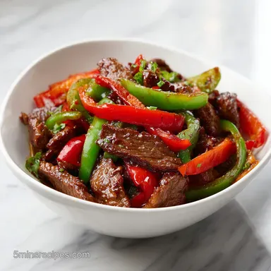 Beef Pepper Steak in 30 Minutes