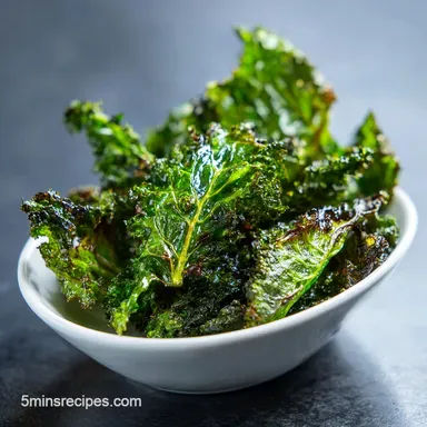 Kale Chips Recipe: Crispy Homemade in 25 Minutes Recipe Card