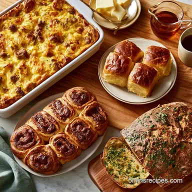 12 Easy Breakfast Casserole and Bread Recipes