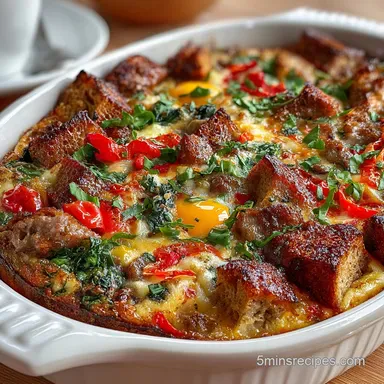 Breakfast Potluck Recipe with Egg Make-Ahead Savory
