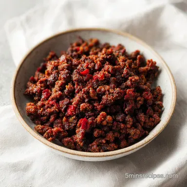 Burger Bowl Recipe in 20 Minutes Recipe Card