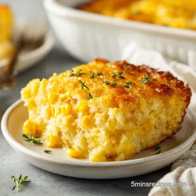 Cheesy Corn Casserole with Cream Cheese in 1 Hour