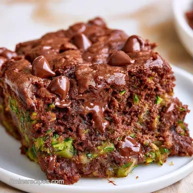 Chocolate Chip Zucchini Cake in 45 Min Recipe Card