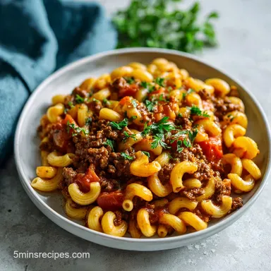 American Goulash: One-Pot Recipe in 50 Minutes