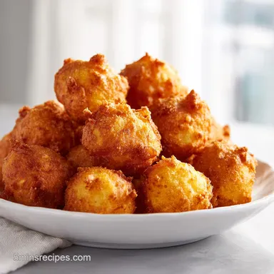 Classic Southern Hush Puppies in 25 Minutes Recipe Card