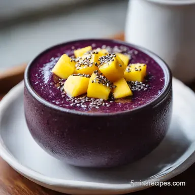 Fruit Smoothie with Greek Yogurt: Frosty and Creamy Texture