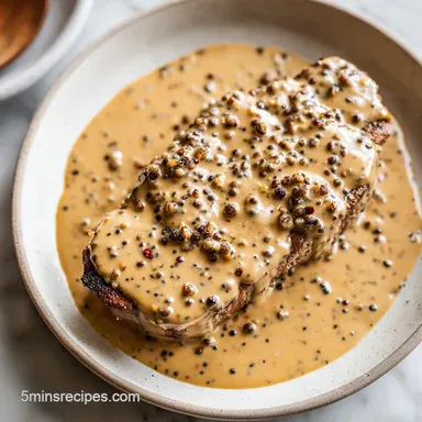Peppercorn Sauce in 20 Minutes: Creamy
