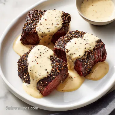 25-Minute Peppercorn Steak