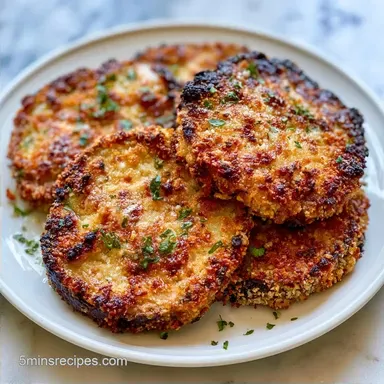 Crispy Baked Eggplant Slices for 6