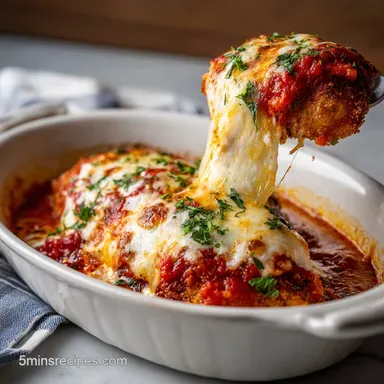 Best Chicken Parm Recipe with Mozzarella: Baked for 4 Servings