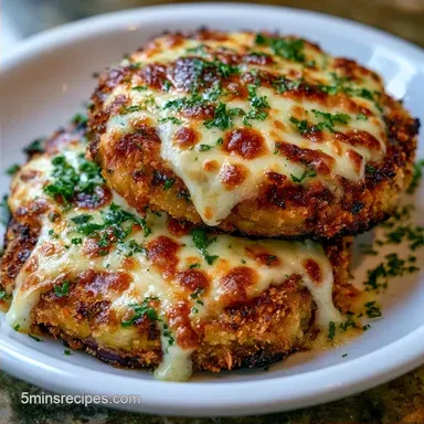 Eggplant Parmesan: Baked Panko