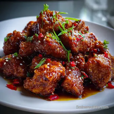 General Tso's Chicken for 4 Servings