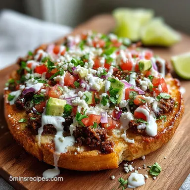 Taco Pizza Recipe with Crescent Rolls in 35 Minutes