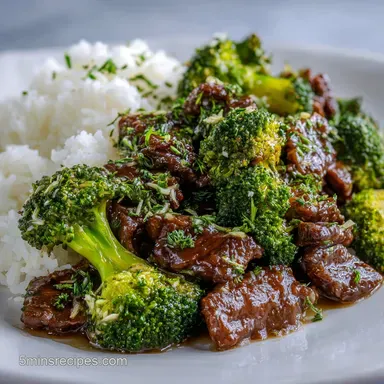 Crock Pot Beef and Broccoli - Slow Cooked Tender Meat