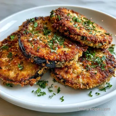 Easy Air Fryer Eggplant Slices: Crispy