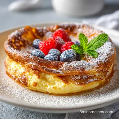 German Pancakes Recipe for 4 Servings