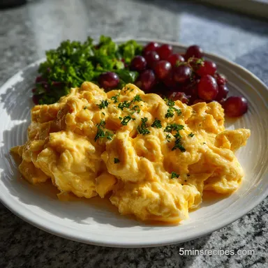 Easy Scrambled Eggs: Silky, Soft Curd Finish